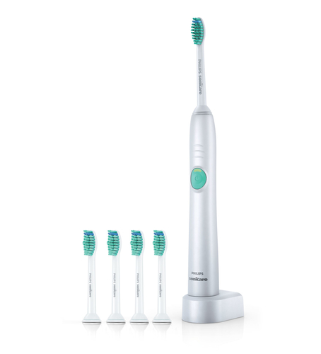 Philips Sonicare EasyClean 1 mode 5 brush heads Sonic electric toothbrush