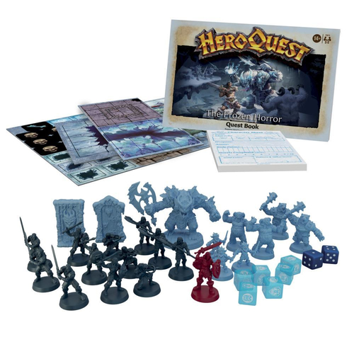 Hasbro Gaming Avalon Hill HeroQuest The Frozen Horror Board game Война