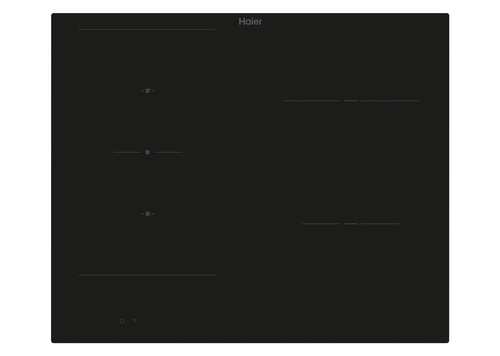 Haier HAIF64IRB1S Black Built-in – image 1