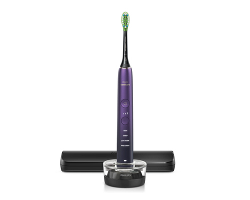 Philips HX9911/69 electric toothbrush Adult Sonic toothbrush Black, Purple
