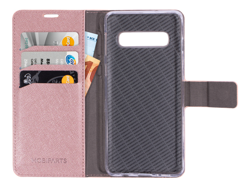 Mobiparts Saffiano Wallet Case Samsung Galaxy S10 Pink – image 4