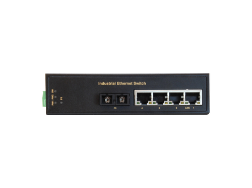 LevelOne 5-Port Fast Ethernet Industrial Switch, 1 x SC Multi-Mode Fiber, 2km, -40°C to 75°C – image 2