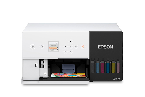 Impresora Epson Minilab SureLab D570 Resolución Máxima 1440x720 ppp Pantalla LCD de 144 18W USB/Ethernet SLD570SE - SLD570SE