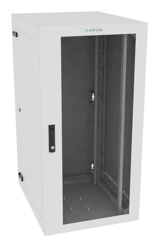 Vertiv VR Rack GL48WMCMM-W-SH-00-00 rack cabinet 25U Wall mounted rack White