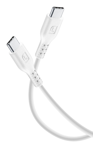 Cellularline 8018080373664 USB кабель 3 m USB C 60 W Белый