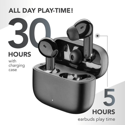 Music Sound BT EARPHONES TWS DOUBLE MS BLACK – image 4