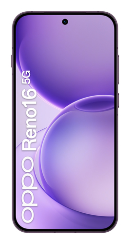 OPPO Reno16 5G 16,1 cm (6.32") SIM doble Android 16.0 USB Tipo C 8 GB 512 GB 6000 mAh Púrpura