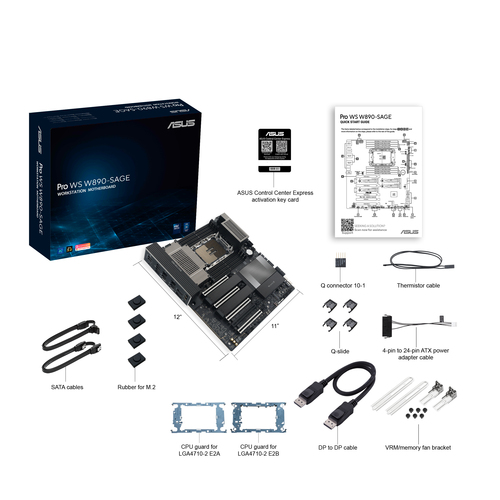 ASUS PRO WS W890-SAGE LGA4710-2 EEB MB