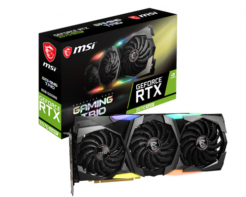 MSI GAMING RTX 2070 SUPER TRIO видеокарта NVIDIA GeForce RTX 2070 SUPER 8 GB GDDR6
