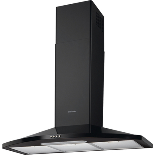 Electrolux EFC90400K cooker hood Wall-mounted Black 850 m³/h