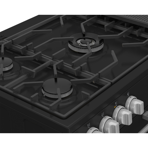 Hotpoint RH90FA20B cooker Range cooker Electric Gas Black – image 5