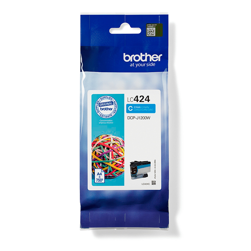 Brother LC424C Inkjet Cartridge Cyan LC424C - image 1