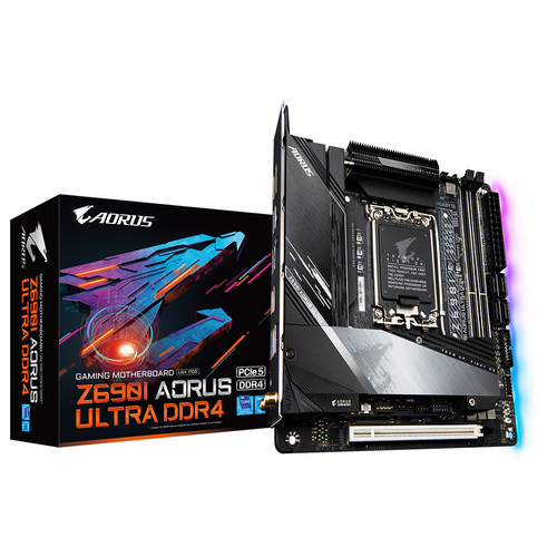 GIGABYTE Z690I AORUS ULTRA DDR4 материнская плата Intel Z690 LGA 1700 Micro ITX