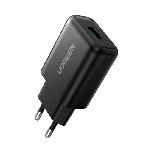 Ugreen 70273 зарядное устройство для мобильных устройств Смартфон Черный USB Быстрая зарядка Для помещений