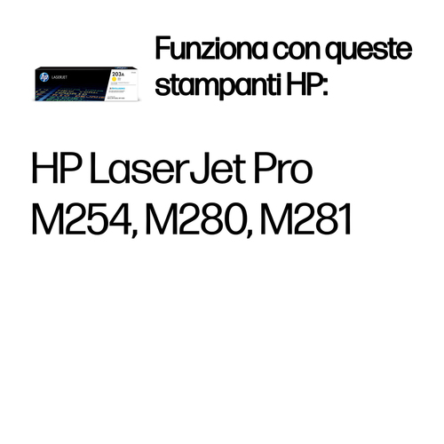 HP 203A – Toner giallo originale