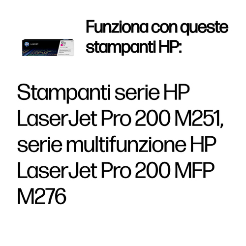 HP 131A – Toner magenta originale