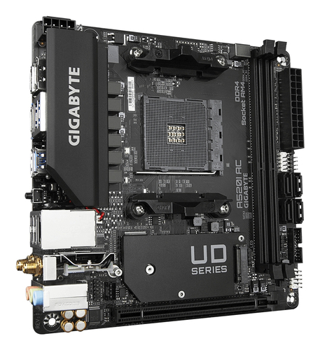 Gigabyte A520I AC Mini Itx Amd Socket AM4 Motherboard - Black - image 3
