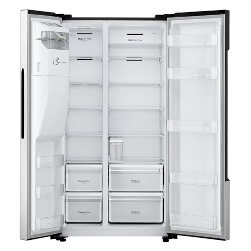 LG GSM32HSBEH side-by-side refrigerator Freestanding – image 4