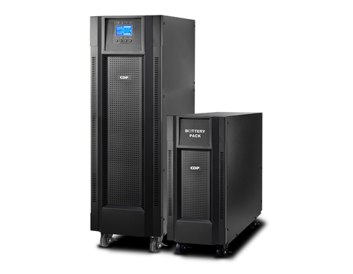 CDP UPO22-15K 15KVA/12KW 0,8 PF, Online UPS KIT include PM and BM Tower Iso Xfrm Input 220-240V AC, output split 110/115/120V and 220/230/240V
