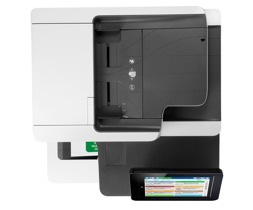 HP Color LaserJet Enterprise MFP M577f, Color, Printer for Business, Print, copy, scan, fax, 100-sheet ADF; Front-facing USB printing; Scan to email/PDF; Two-si – image 9