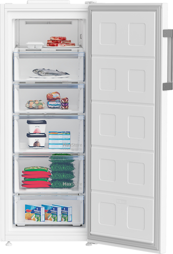 Beko B3RFNE274W Vrieskast Wit, afbeelding 3
