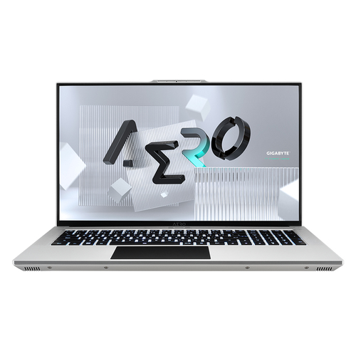 GIGABYTE AERO 17 XE5-73PT738HP Intel® Core™ i7 i7-12700H Ноутбук 43,9 cm (17.3") 4K Ultra HD 16 GB DDR5-SDRAM 2 TB Твердотельный накопитель (SSD) NVIDIA GeForce RTX 3070 Ti Wi-Fi 6E (802.11ax) Windows 11 Pro Серебристый Португальский