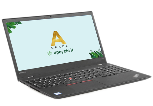 upcycle it Lenovo ThinkPad T570 (Refurbished) A Intel® Core™ i5 i5-7300U Ноутбук 39,6 cm (15.6") Сенсорный экран Full HD 16 GB DDR4-SDRAM 512 GB Твердотельный накопитель (SSD) Windows 10 Pro Черный Немецкий