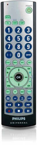 Philips SRU3003WM Big button Universal remote control