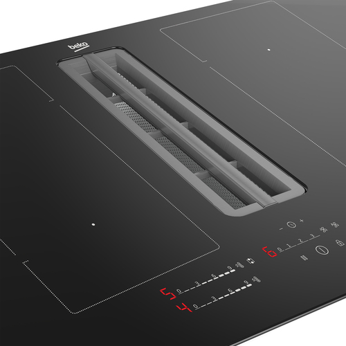 Beko HIXI84700UP 82 cm Vented Electric Induction Hob - Black - image 2