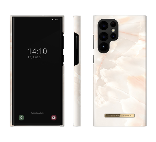 iDeal of Sweden Printed Case Galaxy S22U Rose Pearl Marble – image 2
