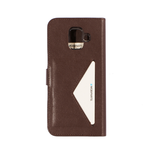 Mobiparts Classic Wallet Case Samsung Galaxy A6 (2018) Brown – image 3