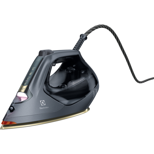 Electrolux E8SI1-8EGM утюг Утюг для сухой глажки и отпаривания 2800 W Черный, Металлический