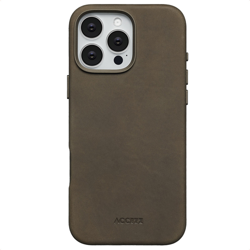 <p>Zowel jouw smartphone beschermen als hem een strakke look geven? De Accezz Vintage Leather Backcover met MagSafe is gemaakt van echt leder en geeft