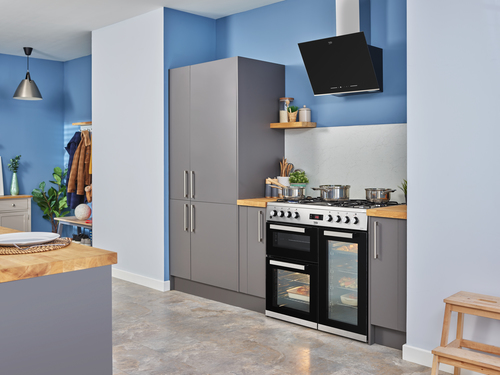 Beko KDVF90X 90cm Double Oven Range Cooker with 5 Burner Gas Hob – image 8