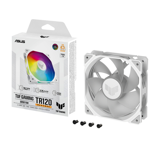 ASUS TUF Gaming TR120 ARGB Reverse case fan, afbeelding 9