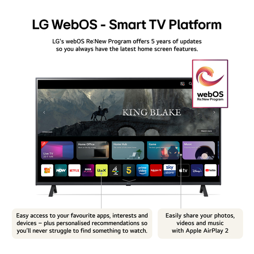 LG 43UR75006LK.AEK TV – image 6