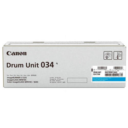 Canon 034 Cyan 34000 sider Tromlekit