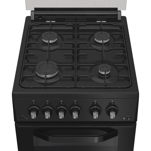 Hotpoint HDG5GCB 50 cm Gas Cooker - Black - image 5