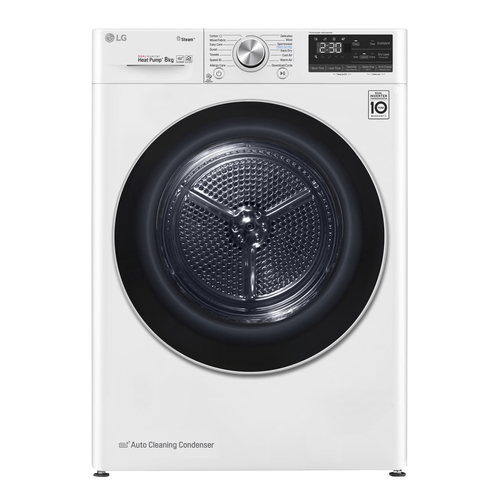 LG RC80V9AV3W tumble dryer Freestanding Front-load