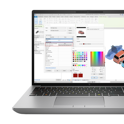 HP Inc. Mobilna stacja robocza ZBook Fury G11/W11P i7-14700HX 1TB/16GB 62X77EA
