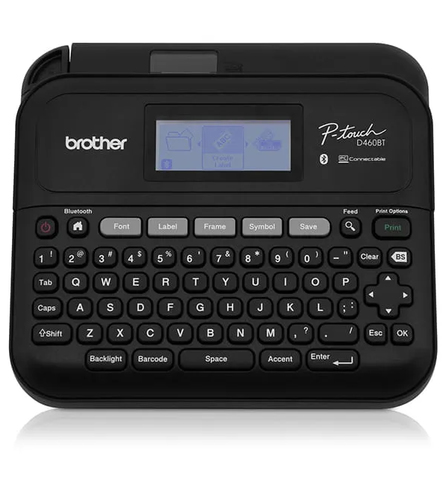 Brother PTD460BT принтер этикеток Термоперенос 180 x 180 DPI 20 мм/с Проводной и беспроводной TZe Bluetooth QWERTY