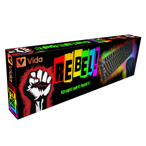 VIDA REBEL 2IN1 BLACK USB DESK KIT – image 6