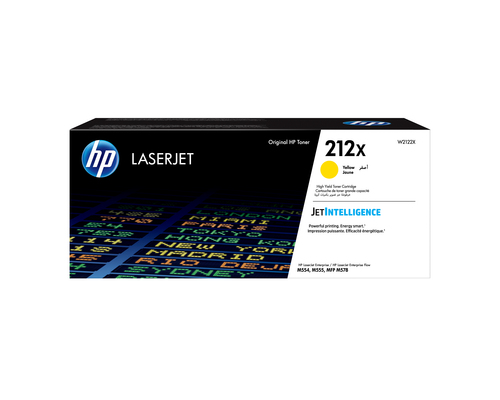 HP 212X Original LaserJet Toner Cartridge High Yield Yellow W2122X - image 1