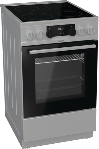 Gorenje ECS5350XA Freestanding cooker Electric Zone induction hob Stainless steel