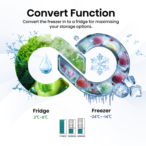 Hisense RB3B250SAWE1 fridge-freezer Built-in – image 6