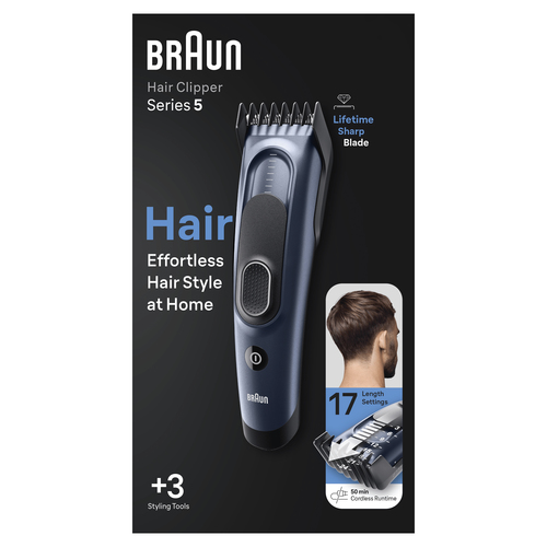 Braun 80708786 hair trimmers/clipper Black, Blue 17 Nickel-Metal Hydride (NiMH) – image 2