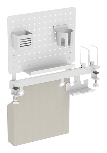 LogiLink PB0101, Stål, Plast, Hvid, Monokromatisk, Universel, 26 kg, 557 mm