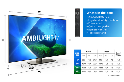 Philips OLED 48OLED808 4K Ambilight TV – image 6