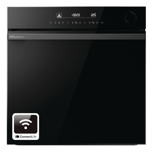 Hisense BSA66346ADBGUK Hi6 BlackLine Multifunction Steam Add Single Oven - Black - image 2