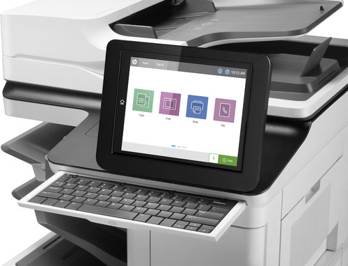 HP LaserJet Enterprise Flow MFP M632z, Print, Copy, Scan, Fax – image 7